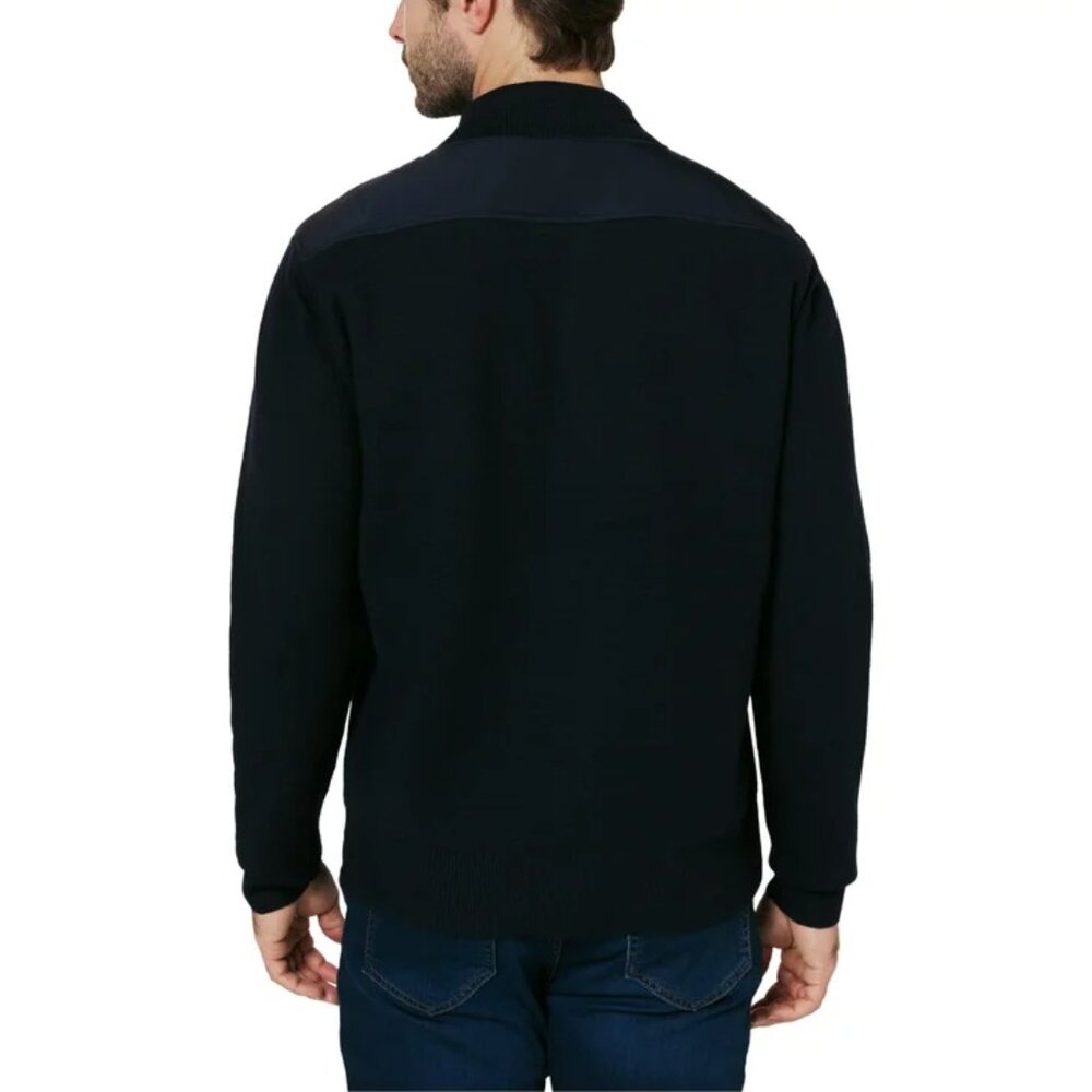 Infinity Men's Mixed Media Jacket - Picture 11 of 13
